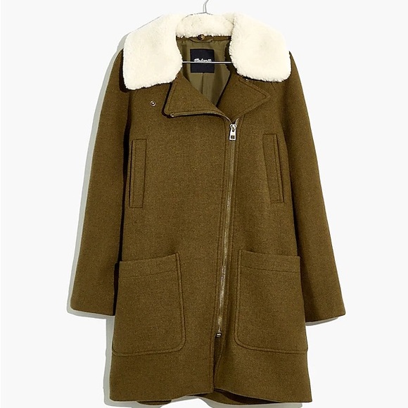 Madewell Eldridge Zip Coat - worn once!! - Picture 3 of 5